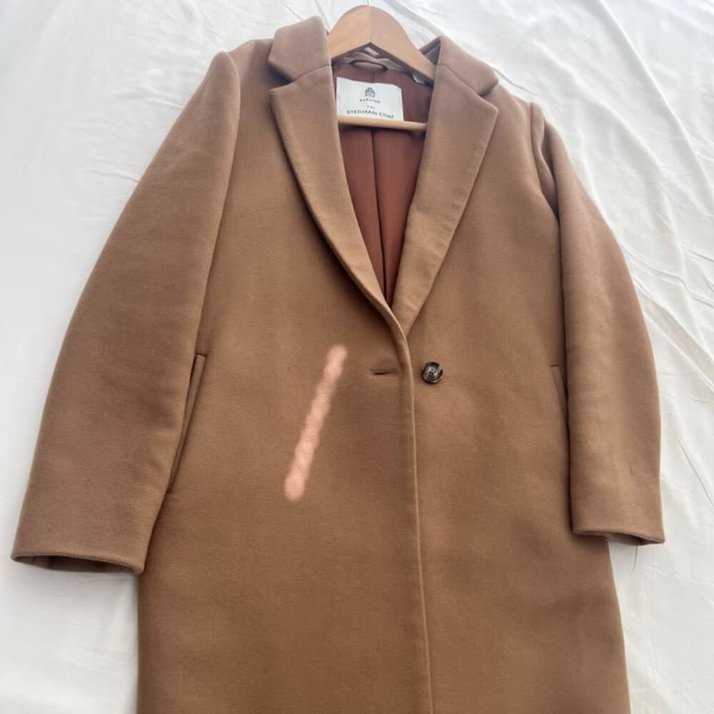 NWT - Babaton The Stedman Coat - Virgin Wool - Size XS - Saville